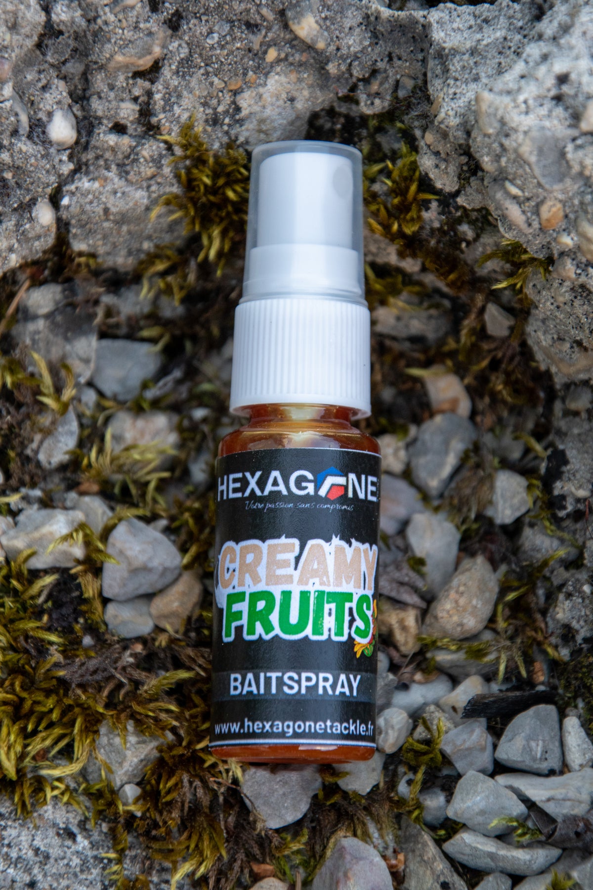 Spray attractif à la crème aux fruits, flacon avec bouchon doseur