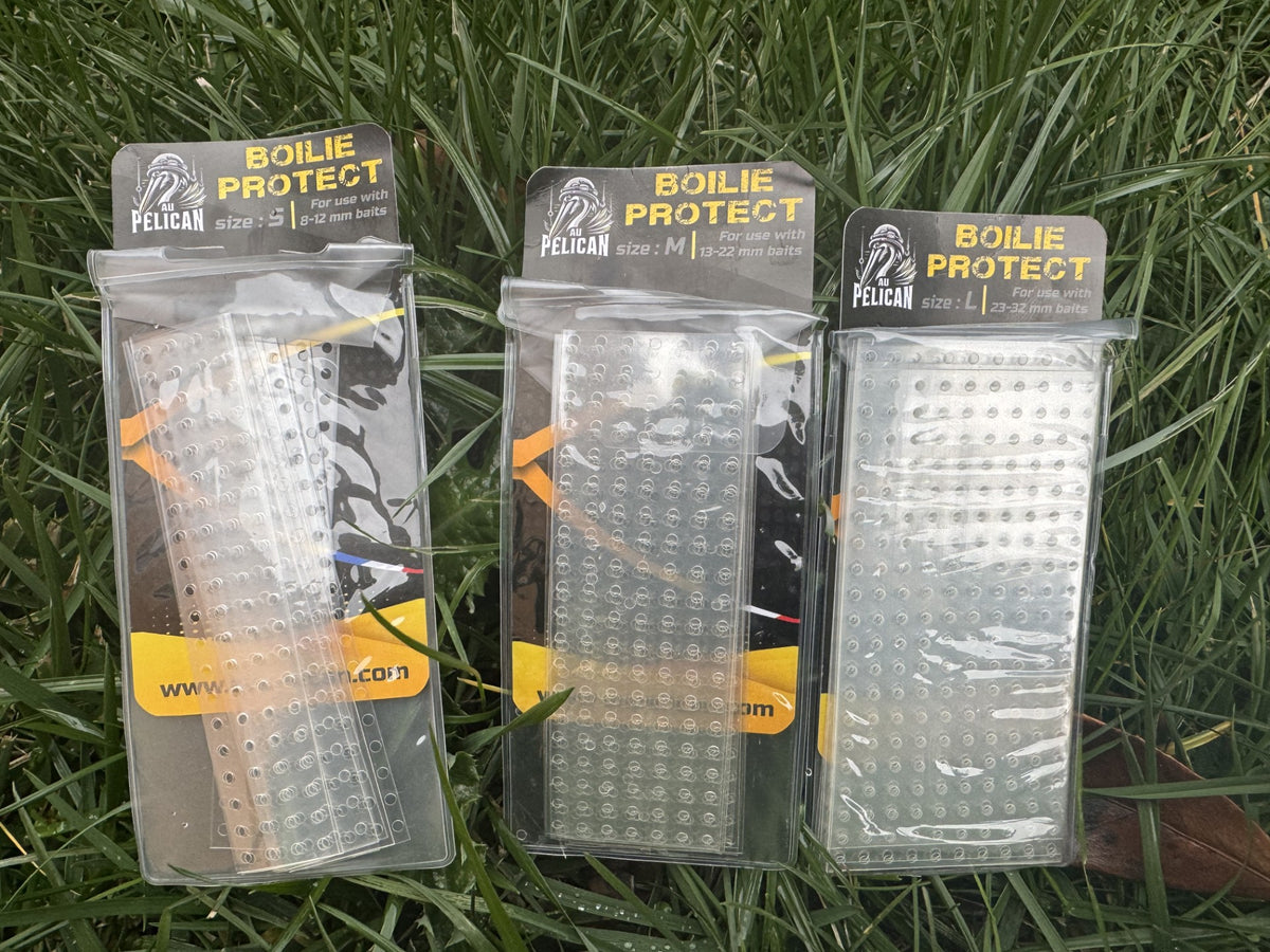 Poches de protection transparentes pour bouillettes, lot de trois