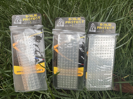 Poches de protection transparentes pour bouillettes, lot de trois